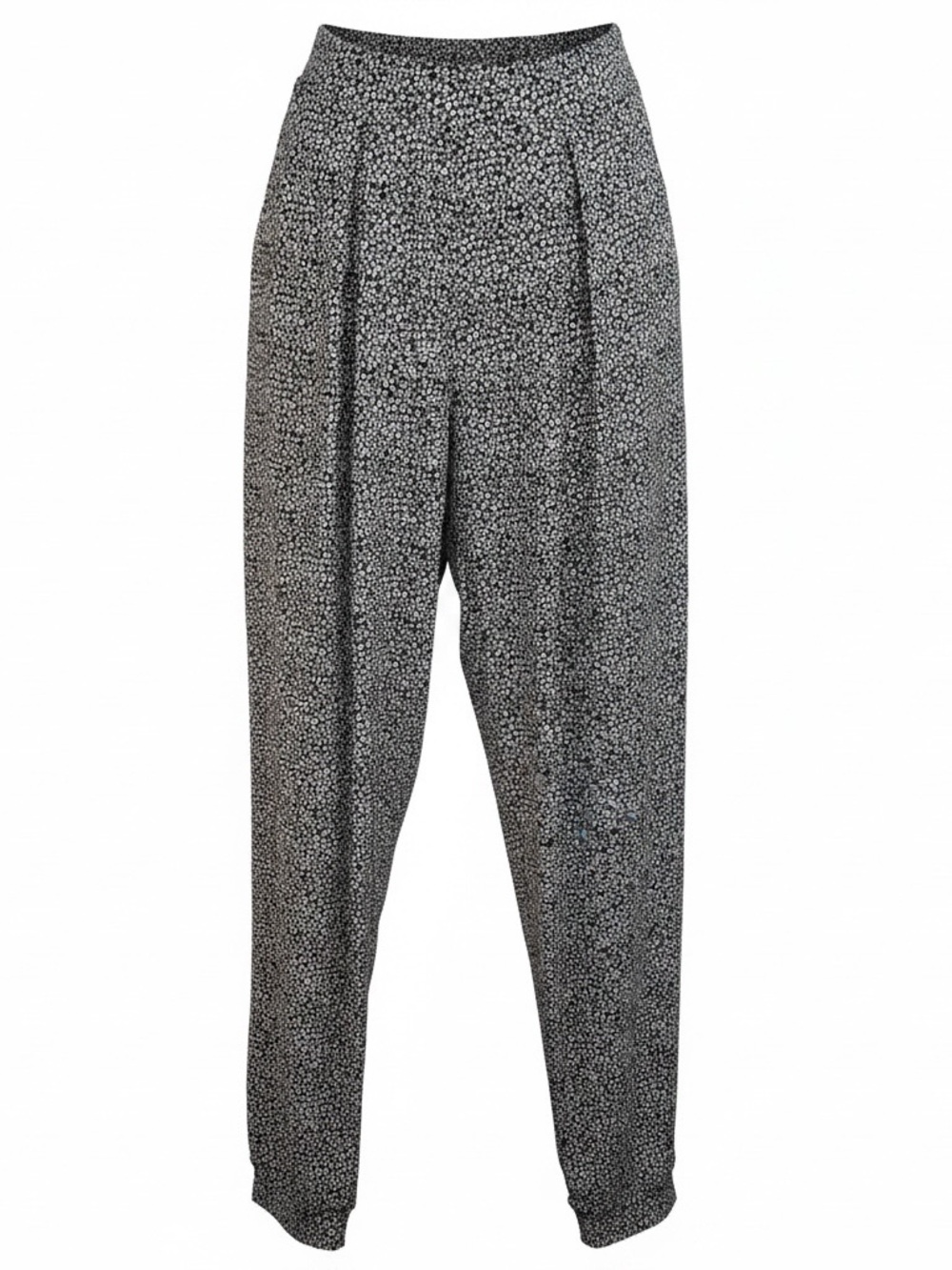 Express Black/White Cheetah Print High Waist Women Joggers Size S - NWT